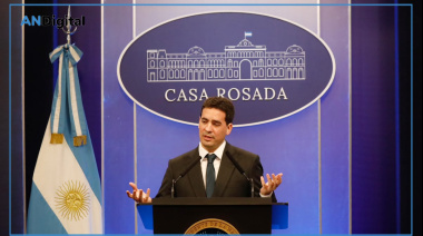 El vocero justificó la designación de un periodista al frente del Banco Nación: “No veo problema”