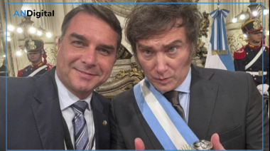 Guiño a la oposición en Brasil: Milei viajará a San Pablo y se mostrará con Flavio Bolsonaro