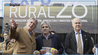 Caputo en La Rural: descartó nuevos anuncios para el campo y condicionó la baja de retenciones al superávit