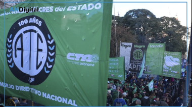 ATE confirmó un paro nacional con marcha a Economía: cuándo es la medida