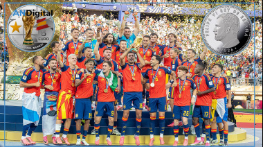 España saca una moneda conmemorativa por el Mundial: es más importante el Rey que la Copa