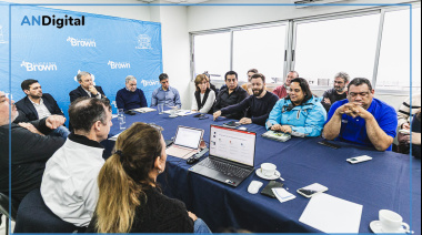 Municipios del Conurbano sur coordinaron en Almirante Brown acciones para mitigar anegamientos