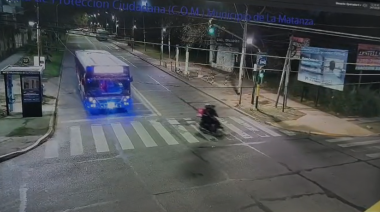 San Justo: cómo fue la maniobra prohibida que terminó en un fuerte choque