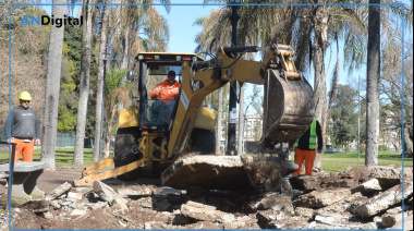 Reactivaron las obras en el Parque Saavedra de La Plata: cortes y desvíos