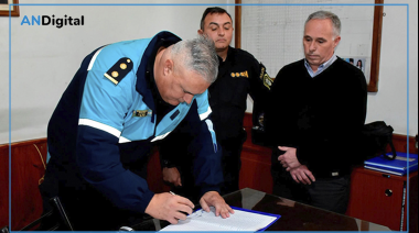 Cambios en la cúpula: El comisario Leonardo Varillas asumió la conducción de la Policía Comunal