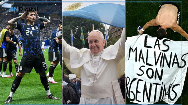 Topo Gigio, Francisco y Malvinas: emotivo video a un mes del “partido más argentino”