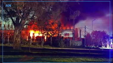 Extrema tensión y apagón por el incendio de una subestación eléctrica en La Plata