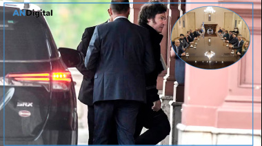 Tras un mes y medio, Milei volvió a la Rosada y negó crisis de endeudamiento familiar