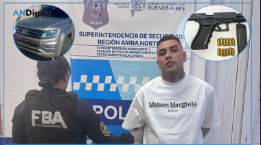 Callejero Fino fue detenido en Tigre: iba en una camioneta sin patente y hallaron un arma
