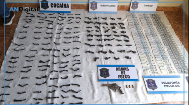Golpe al narcotráfico en el Conurbano sur: 30 allanamientos y más de 4 kilos de drogas secuestrados