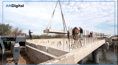 Avanza la construcción de la nueva subida y bajada de Ezpeleta en la AU Buenos Aires-La Plata