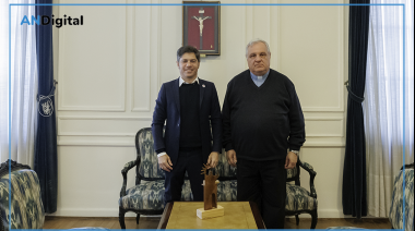 Kicillof coordinó con la Iglesia la visita del papa León XIV a Luján