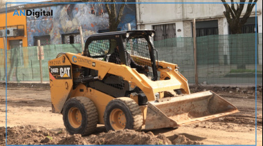 Tras meses de espera, avanza a buen ritmo la renovación del Parque Saavedra de La Plata
