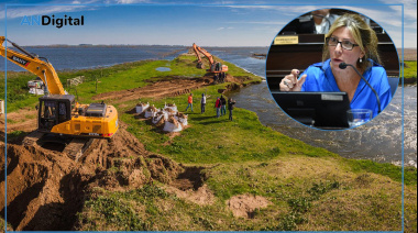 Denuncian que Nación frenó las obras del Río Salado para poner $354.000 millones en la “timba financiera”