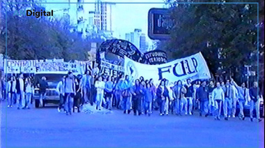 “Éramos tan flacos”: la lucha universitaria de La Plata, en VHS