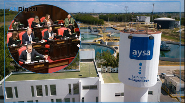 Senadores de Fuerza Patria rechazaron la privatización de AySA: “El agua no es mercancía”