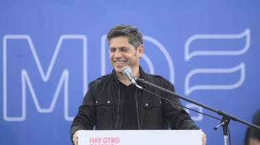Avellaneda: Kicillof reivindicó la doctrina de Perón y apuntó contra el Gobierno