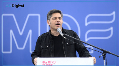 Kicillof reivindicó la doctrina de Perón y apuntó contra el Gobierno: “Argentina nos sos vos, es Milei”: