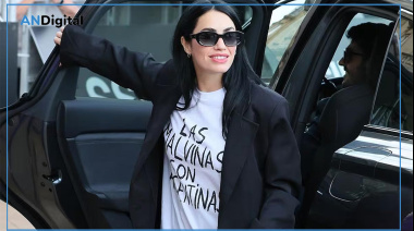 Lali Espósito reveló el motivo de su remera de Malvinas y encendió el debate