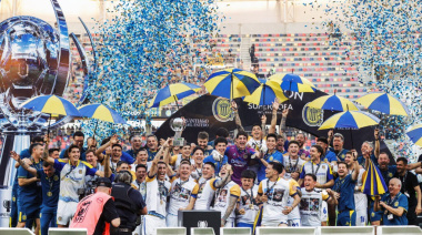 Rosario Central campeón y un cierre caliente con Verón en el campo de juego