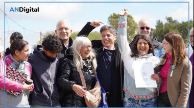 “Trabajo, esfuerzo y corazón”: Alak y Kicillof entregaron 175 nuevas viviendas en Melchor Romero