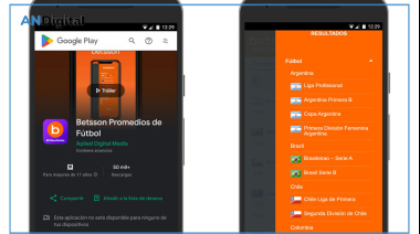 Ahora cubrimos más competiciones de fútbol y baloncesto en Betsson Score App Argentina