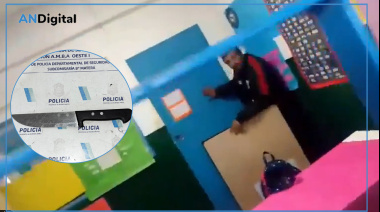 Pánico en Merlo: Entró con una cuchilla a una escuela, se encerró en un aula y terminó detenido