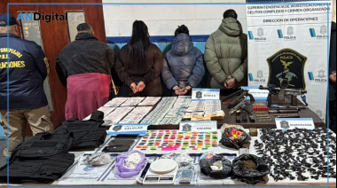 Golpe a banda narco en Fuerte Apache: siete detenidos y un arsenal secuestrado
