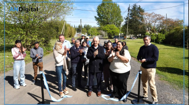 Julio Alak inauguró obra clave para prevenir anegamientos en El Rincón
