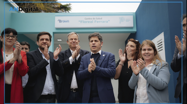 Kicillof y Cascallares inauguraron un centro de salud en Burzaco