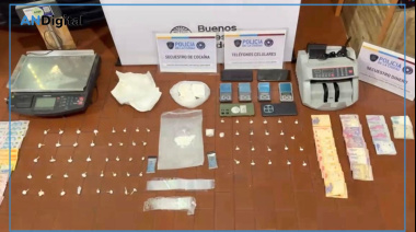 Incautaron 1.300 dosis de cocaína en el narco-kiosko “Alegría Porteña” de Balvanera
