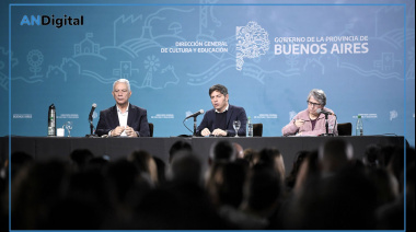 Kicillof cargó contra Milei por la educación: “No es federalismo, se borra de obligaciones”
