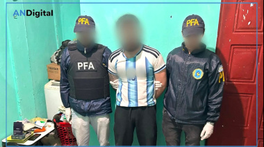Con la camiseta de Argentina, cayó en Barrio 31 chacal paraguayo acusado de abuso sexual y violencia género
