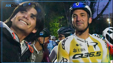 Scaloni en bicicleta por Buenos Aires: los 129 km que sorprendieron en el Gran Fondo