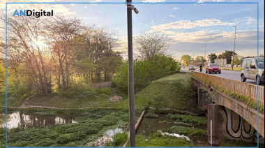 Instalaron cámaras en arroyos de La Plata para mejorar la medición de los niveles de agua