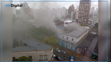 Tensión en una escuela de La Plata: incendio y evacuación de alumnos