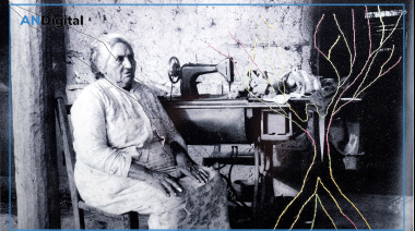 Patricia Saporiti expone arte textil en Madrid