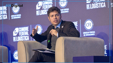 Kicillof bregó por una “Argentina más integrada y verdaderamente federal”