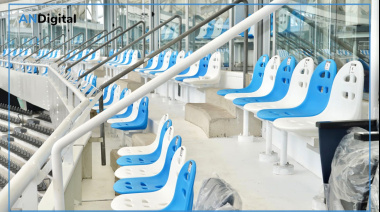 Alak recorrió las obras en el Estadio Único: “La Plata es punto de referencia en deporte y cultura”