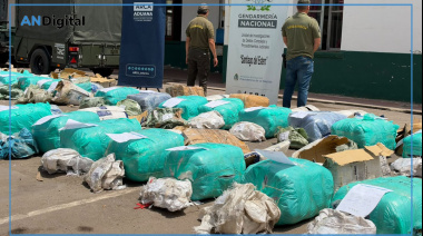 Aduana y Gendarmería secuestraron 657 kilos de coca en un ómnibus rumbo a CABA