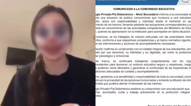 Bullying en Catamarca: el comunicado del colegio investigado por el caso de las egresadas