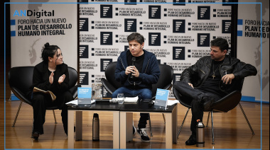 Kicillof y Grabois compartieron un acto y llamaron a construir una alternativa a Milei