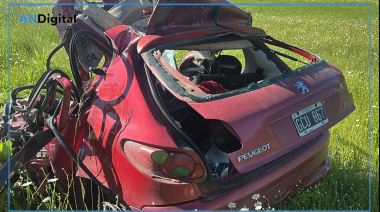 Tremendo accidente en Vieytes: murió automovilista tras chocar de frente contra un camión
