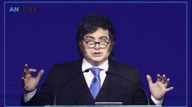 Milei compartió el video en el que Menem le marca la cancha a Bullrich