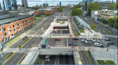 La Ciudad habilita el Paseo del Bajo para autos de lunes a viernes durante la noche
