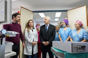 Alak y Kreplak inauguraron obras en un hospital y entregaron equipamiento