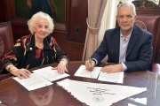 Alak y Estela de Carlotto firmaron un acuerdo para promover acciones por la memoria, verdad y justicia