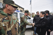 Kicillof entregó patrulleros en municipio opositor: “Estamos trayendo el Estado”
