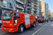 Incendio en Las Cañitas: evacuaron un edificio completo en Palermo
