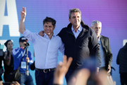 Kicillof y Massa lanzan "Fuerza Patria" con el lema "Sumar fuerzas"